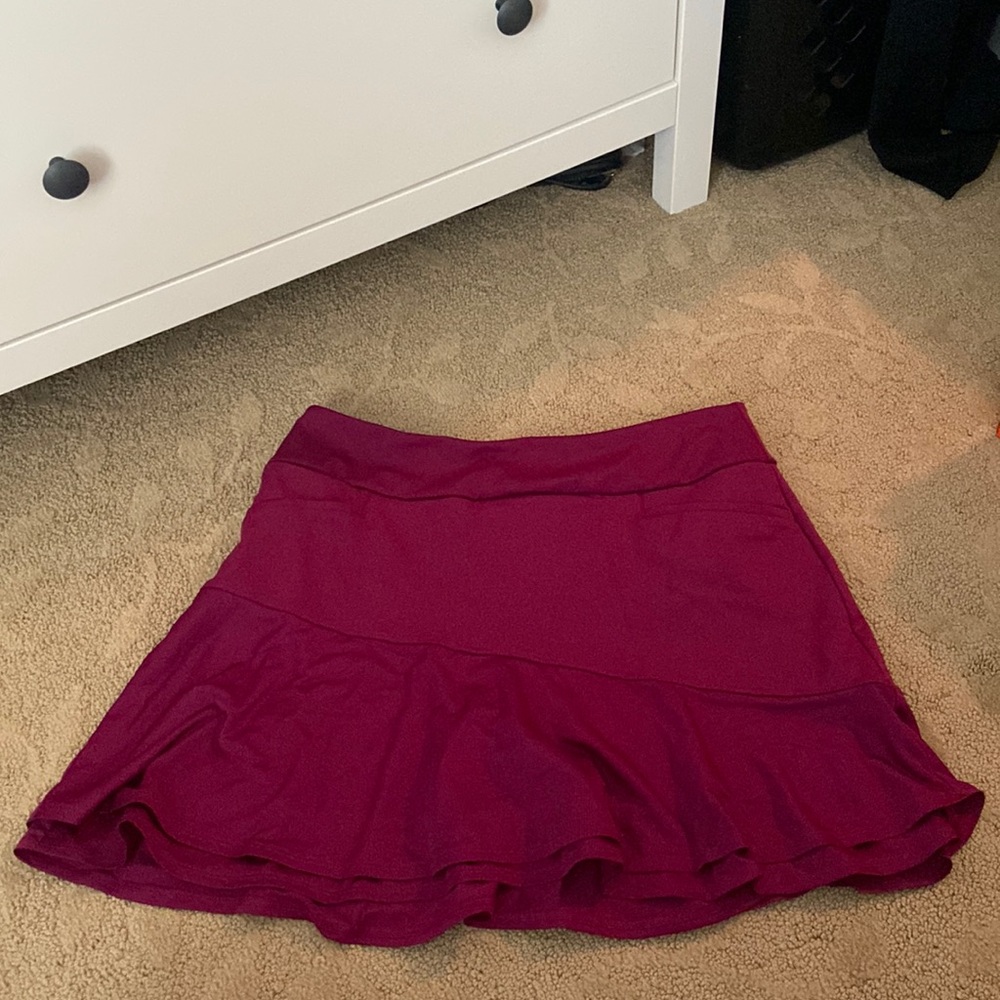 Adidas ultimate frill skirt - magenta